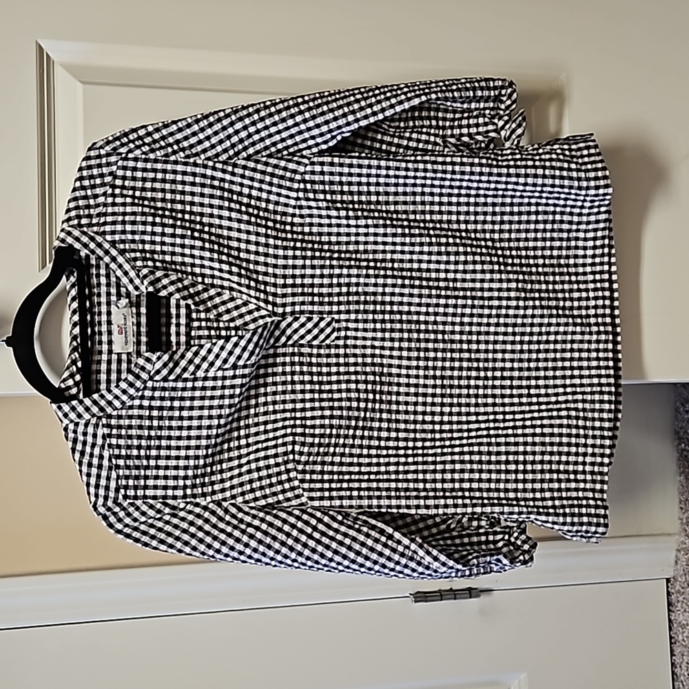 Plaid Vinyard Vines shirt, size XS, $20